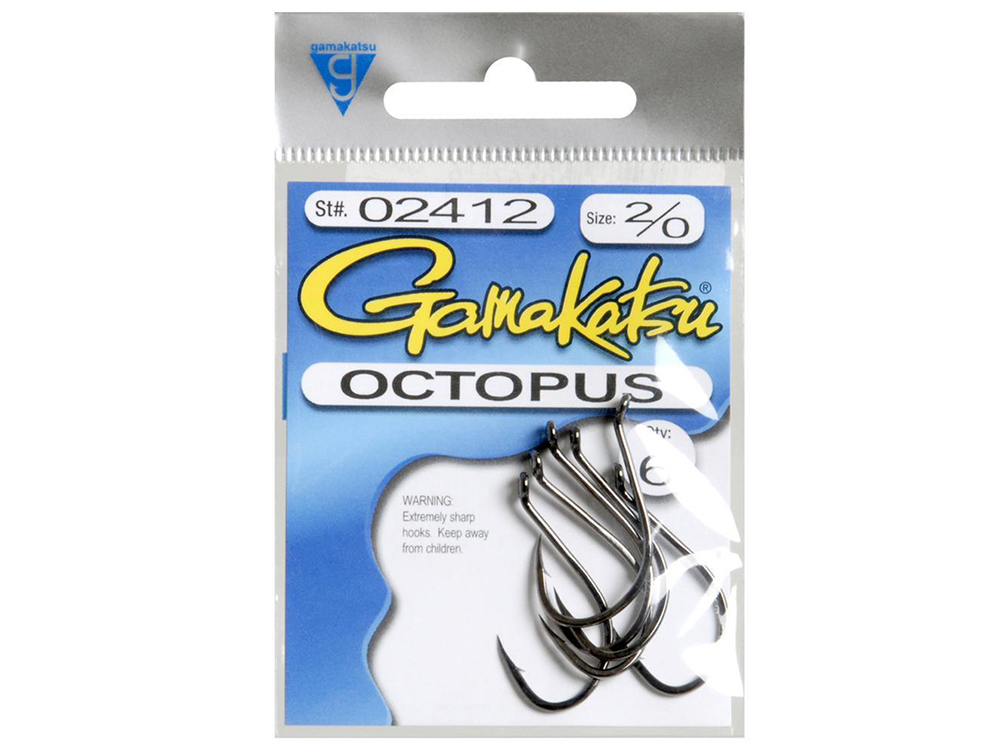 Gamakatsu Octopus Hooks 6Pack – Cheers Fishing Tackle